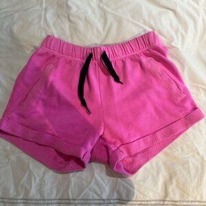 Hot pink victoria secret comfy shorts